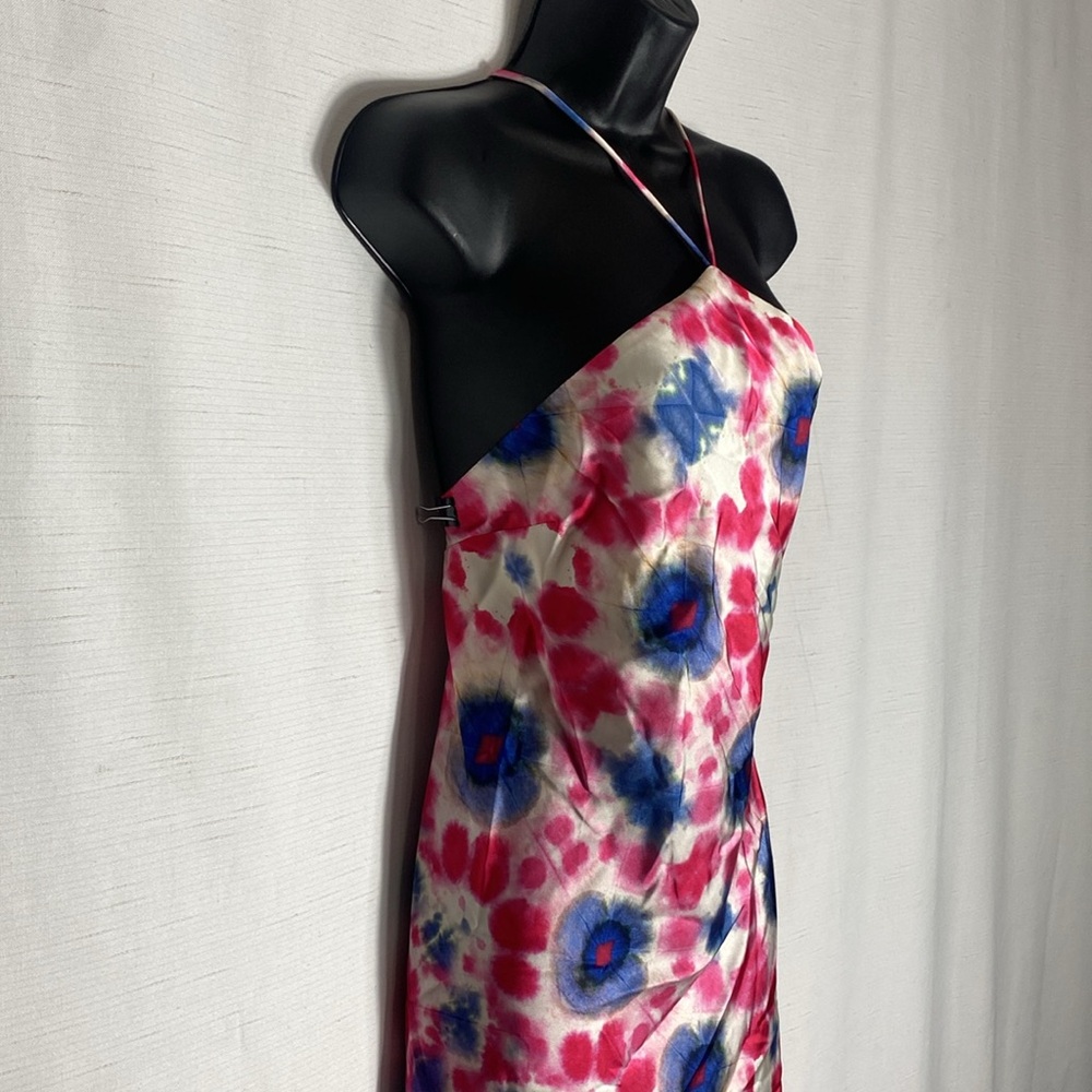ZARA PRINTED HALTER DRESS Size XL - Picture 15 of 17